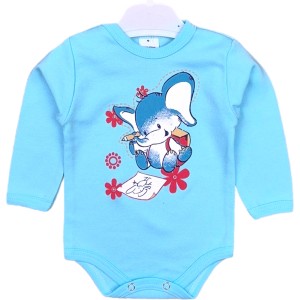 Body długi rękaw 62-86 cm - Słonik 