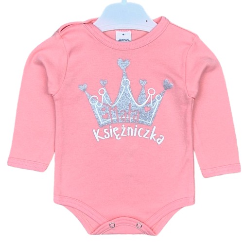 Body-z-napisem-dla-niemowlaka-różowe-Mała-Księżniczka-7.jpg