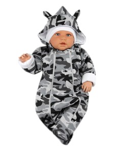 Kombinezon bawełniany wiosenny - Moro 