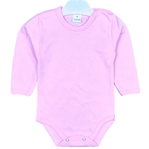 Body niemowlęce gładkie 74-104 cm - Jasny Róż 