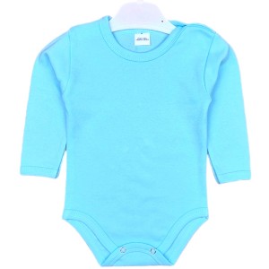 Body niemowlęce gładkie 74-104 cm - Błękitne 