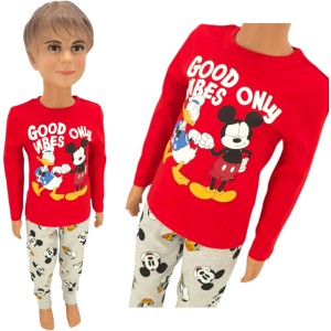 Piżamka bawełniana dla chłopca Myszka Mickey 98-128 cm 