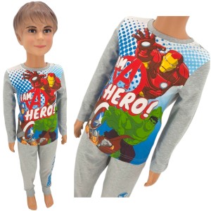 Piżamka Bawełniana dla chłopca Avengers 104-134 cm 