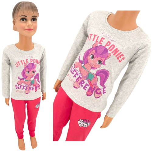 Piżamka-piżamka-dziewczęca-długi-rękaw-bawełniana-Pony-różowa-10.jpg