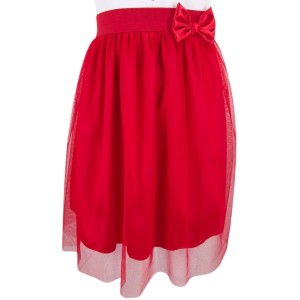 CZERWONA SPÓDNICZKA Z TIULEM 92-158 cm 