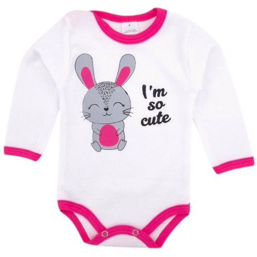 Białe-Body-dziewczęce-dla-niemowlaka-Im-So-Cute-2.jpg