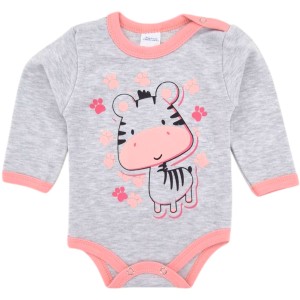 Body bawełniane 62/86cm - Zebra 