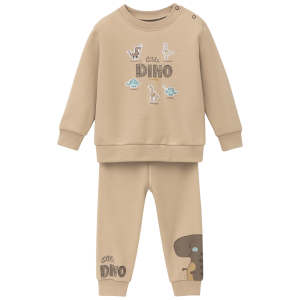 DRES NIEMOWLĘCY CHŁOPIĘCY SPODNIE BLUZA DINO 74/86 cm - Dino 
