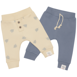 Spodenki dresowe niemowlęce p-pak prążki - szare