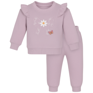 Dres niemowlęcy 68/86 cm Kokardka - Fioletowy 